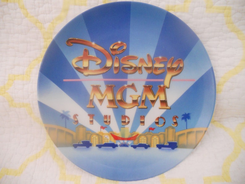 Vintage Disney MGM Studios Collectible Plate.Porcelain image 0