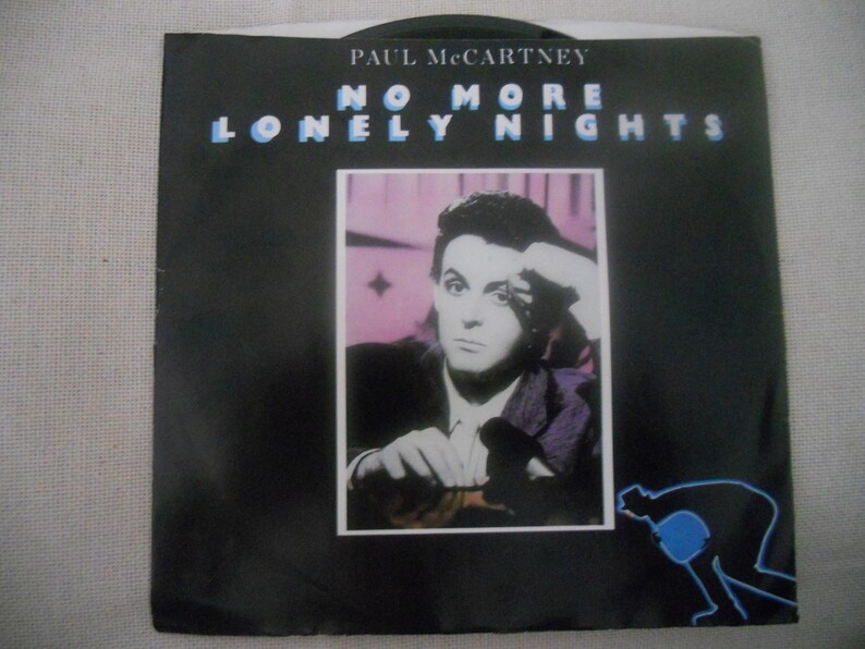 Paul McCartney No More Lonely Nights 45 RPM Vinyl image 0
