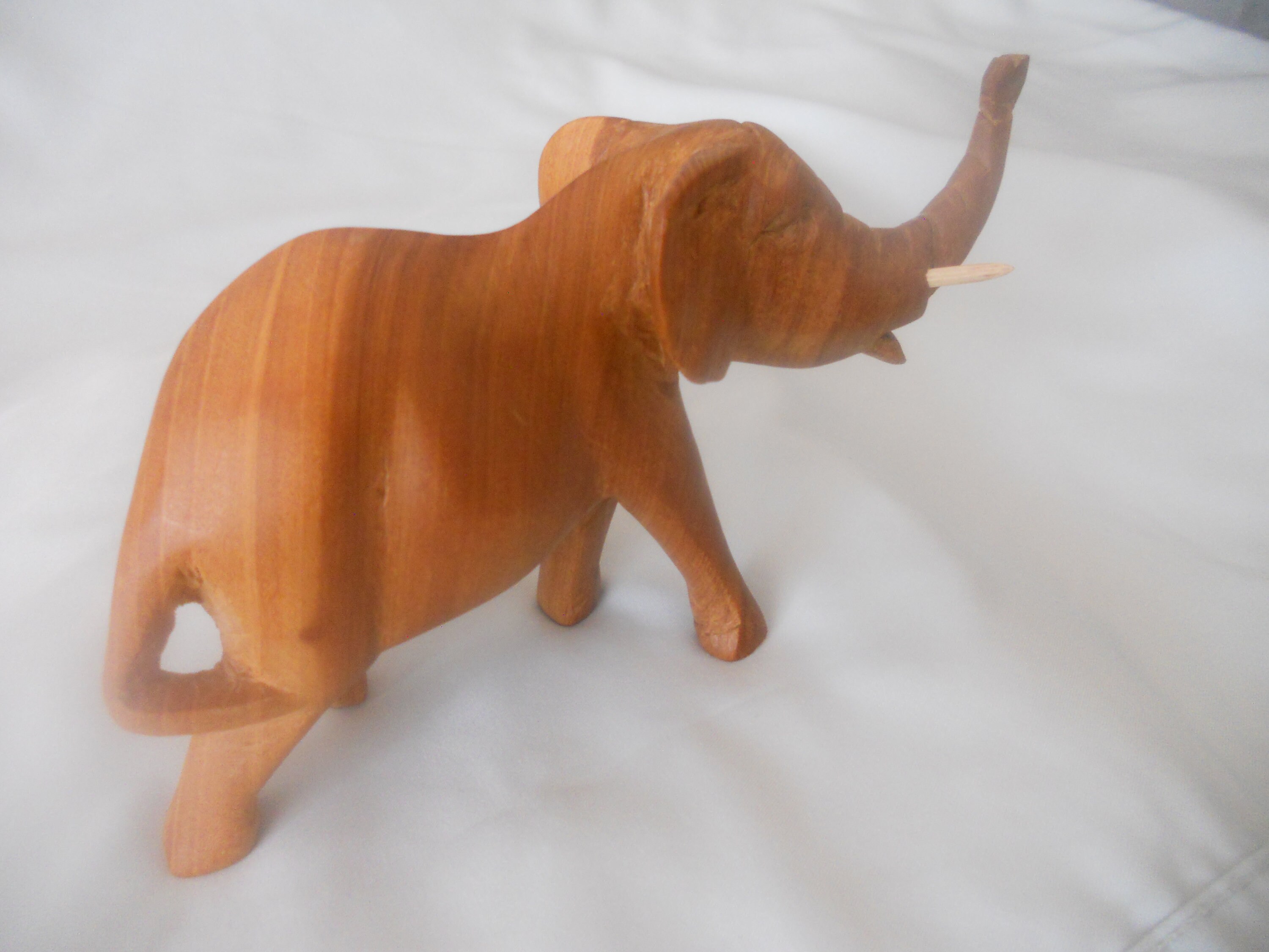 Tronco De Elefante De Madera Tallada A Mano Artesanía Deco Ornamento de comercio justo 