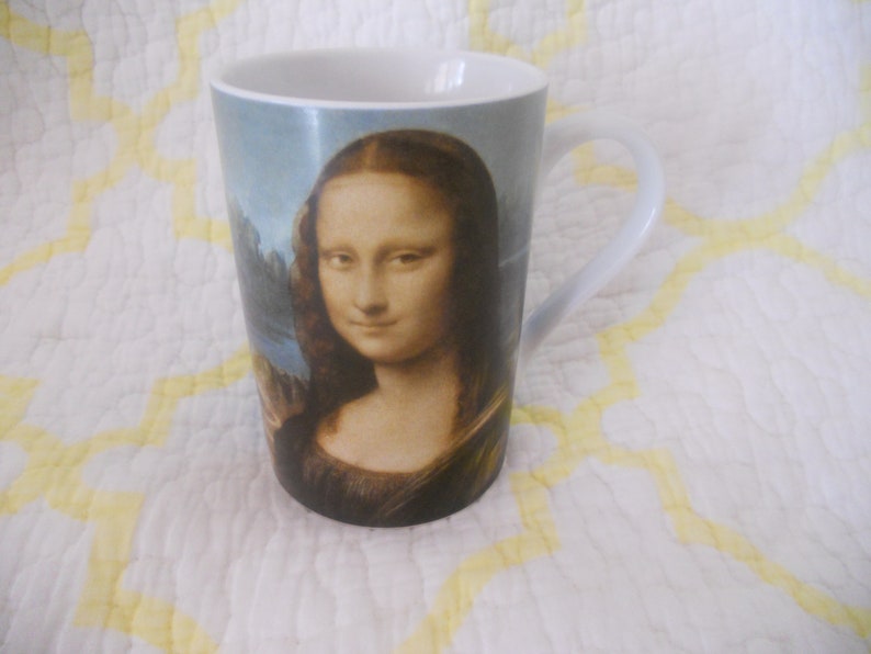 Mona Lisa Coffee Mug.Official Product of Musee du Louvre. image 0