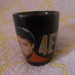 Elvis Presley Coffee Mug Cup EP 4EVER. Collectible Mug.Gift for a Rock and Roll Fan. image 4