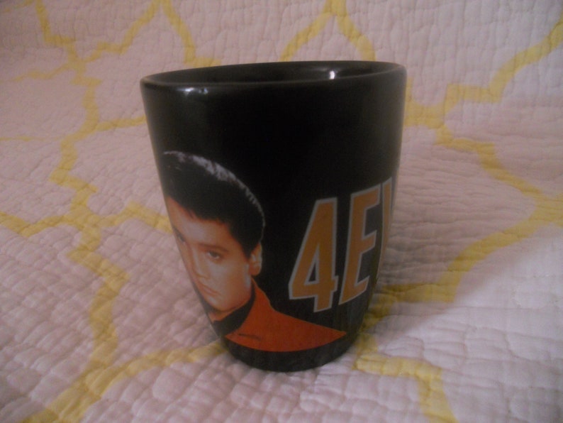 Elvis Presley Coffee Mug Cup EP 4EVER. Collectible Mug.Gift for a Rock and Roll Fan. image 4