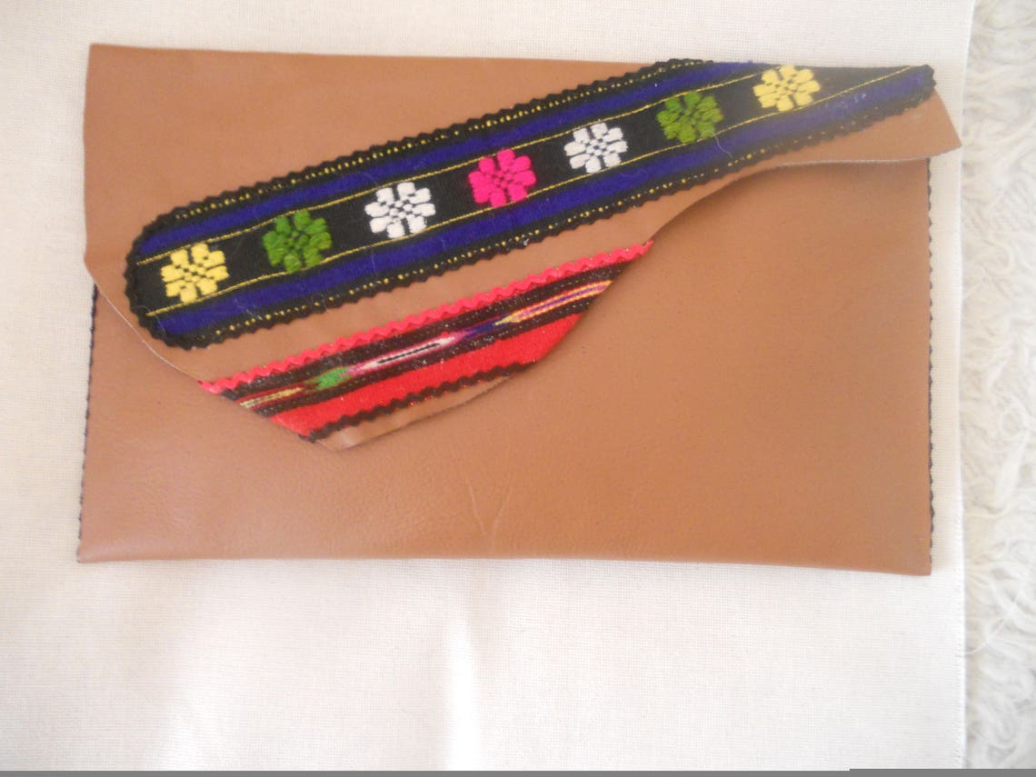 Leather Clutch