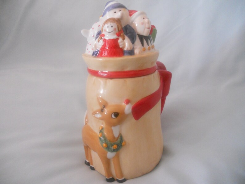 Lenox Rudolph the Red Nose Reindeer Toy Sack Mug in Original image 0