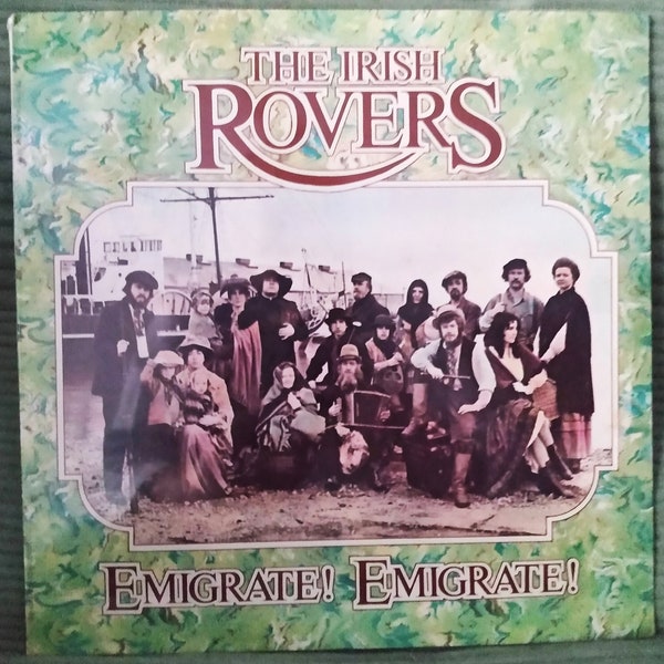 The Irish Rovers Emigrate! Emigrate! Vinyl Record. Sealed LP record Album Promo from 1973 in mint condition. Recorded Audio. RARE fan gift.
