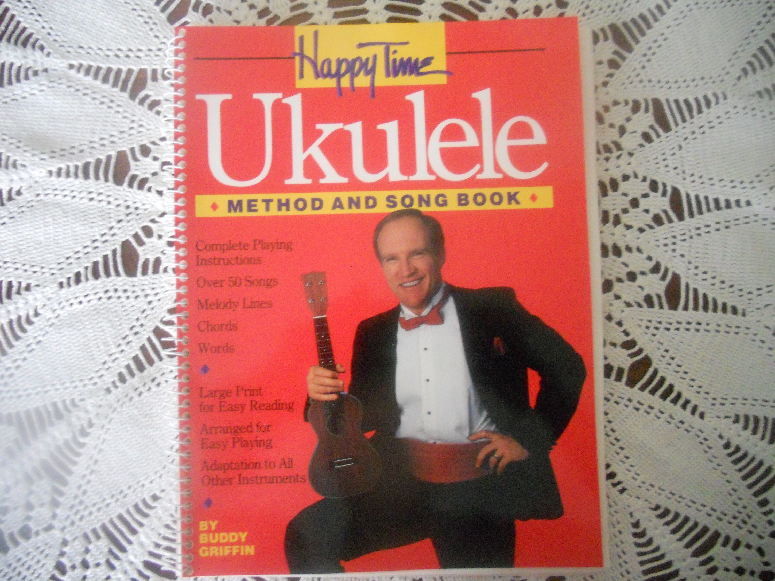 Ukulele Method and Songbook by Buddy Griffin. Spiralbound Etsy