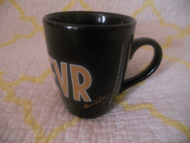 Elvis Presley Coffee Mug Cup EP 4EVER. Collectible Mug.Gift for a Rock and Roll Fan. image 2