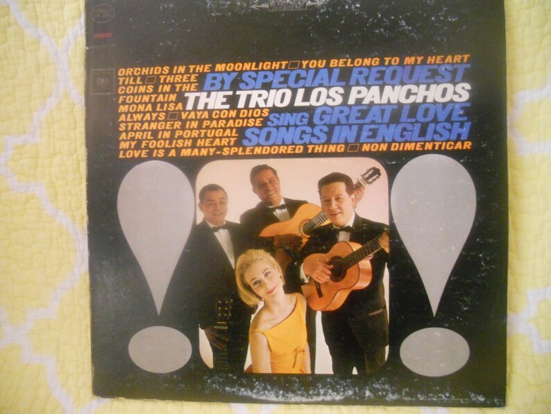 By Special Request The Trio Los Panchos Sings Great Love Songs image 0