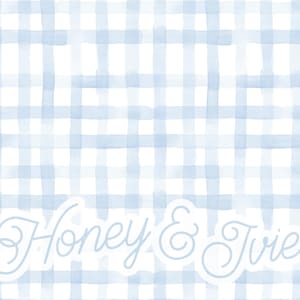 Vichy aquarelle bleu clair. Fichier transparent. Modèle sans couture. Garçon. Pays français. Chalet. Ferme. Plaid. Bleu bébé. L'été. Fille.