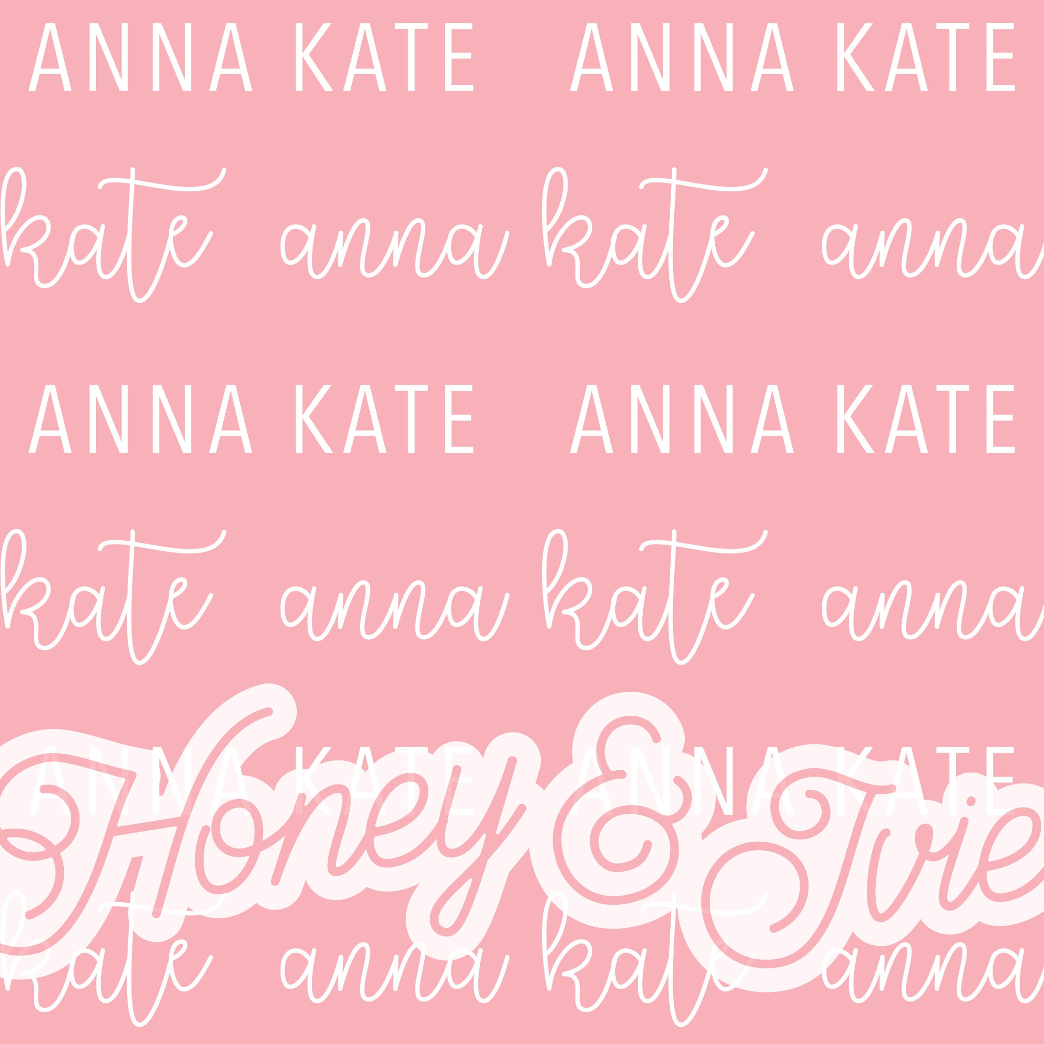 Personalized Name Pattern Seamless Name File. Personalized Seamless Name Pattern. Custom Name ...
