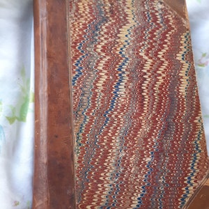 Rare 1869 AHandbook of Travellers in Spain par Richard Ford Part 2 Original Folded Map Spain-Leatherbound Book Collector and Map Collector