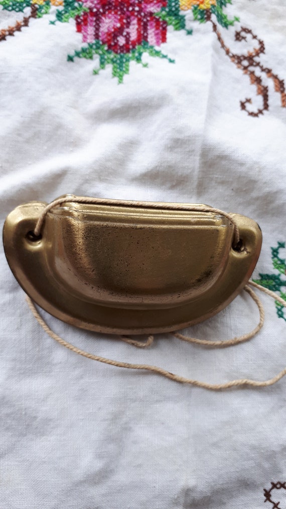 6 original antique drawer/bin Pulls Handles Great Etsy