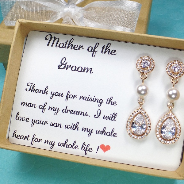 Mother of the bride gift,Mother of the groom gift,mother of the bride earrings,mother of the groom necklace,wedding jewelry