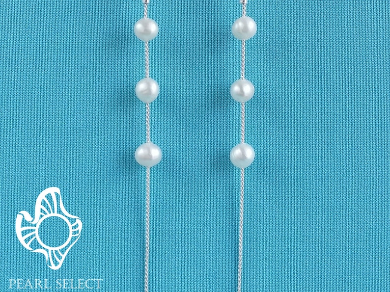 pearl earrings,long pearl earrings,small pearl earrings,dangle pearl earrings,bridesmaid earrings sterling silver hook and chain