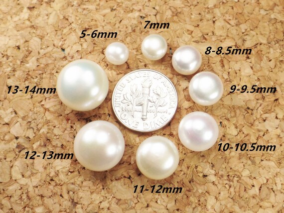 Orecchini a perno disco mm. 8 Dorato con oro fino x2 - Perles & Co
