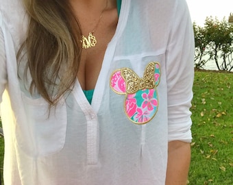 Any Small Fancy Mousie - Customer Provides Custom Shirt