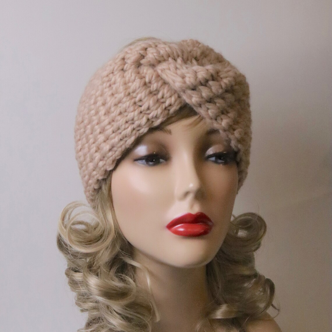 Ear muffs EarWarmers Soft yarn Knitting ear muff Ear Etsy