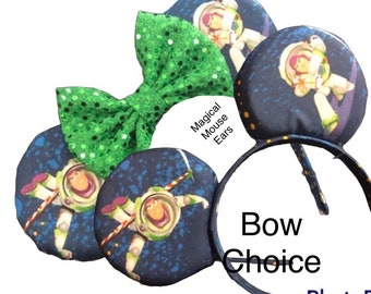 Buzz Woody Toy Story Magical Mouse Ears | Choice of Bow Color or NO bow