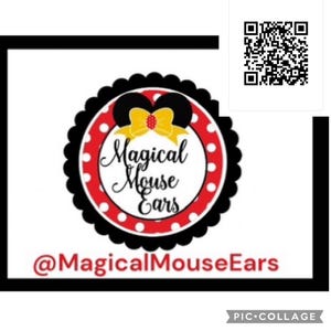 You Supply Fabric | Magical Mouse Ears | puffy ears, choice of bow and headband, hat, hair clips or bow