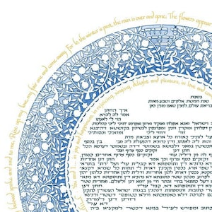 Ketubah Jewish Marriage Contract Modern Wedding Vows Traditional Orthodox Conservative Reform Interfaith Same Sex Humanist Anniversary Gift