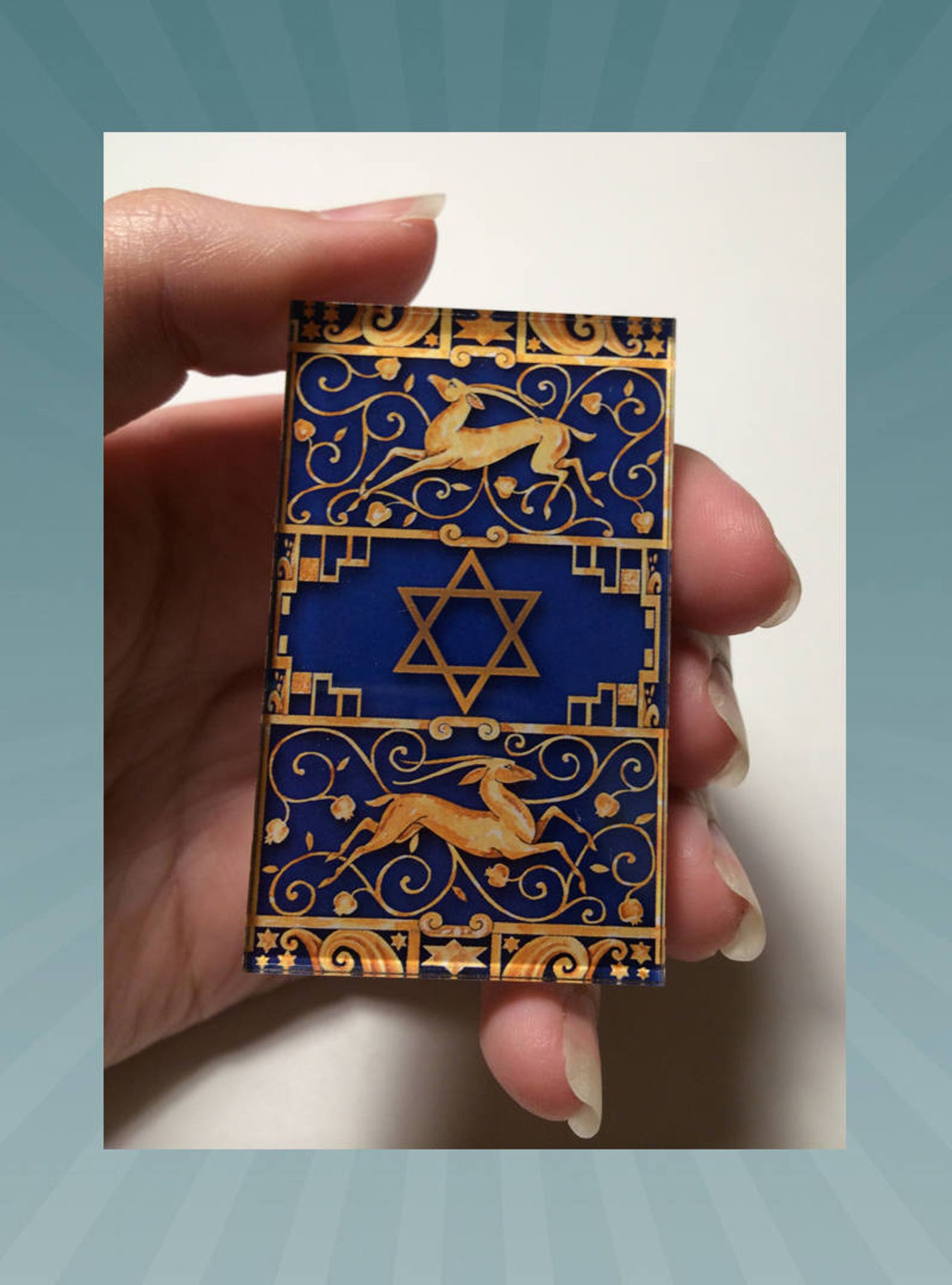 CAR MEZUZAH Travelers Prayer Good Luck Amulet Gift for New Etsy