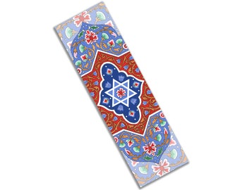Mezuza samochodowa Modlitwa podróżnych Żydowski prezent dla nowego kierowcy Hebrajski amulet na szczęście Przygoda Podróż Mezuza Samoprzylepna Łatwy montaż Akcesoria samochodowe