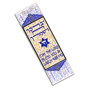 Auto Mezuzah Travelers Prayer Jüdischer neuer Fahrer Geschenk Hebräisch Glück Charm Abenteuer Reise Mezuza Self stick Easy Mount Auto Zubehör