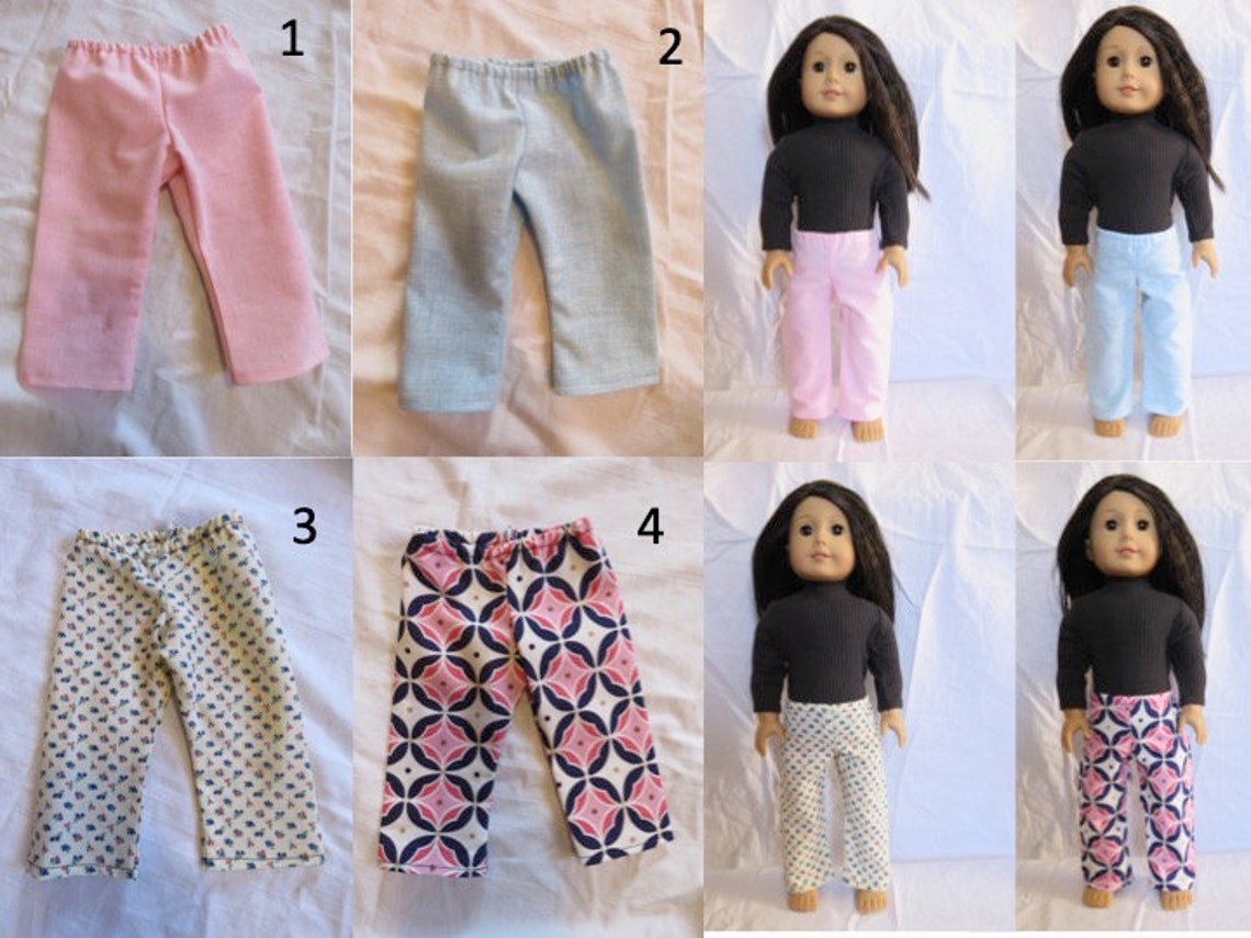 American Girl Doll Pants Etsy