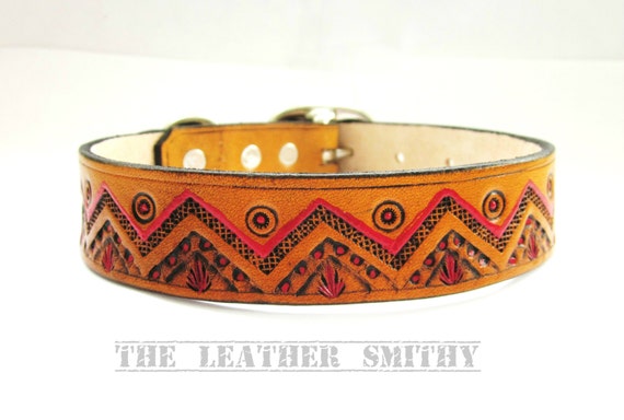 rustic dog collars