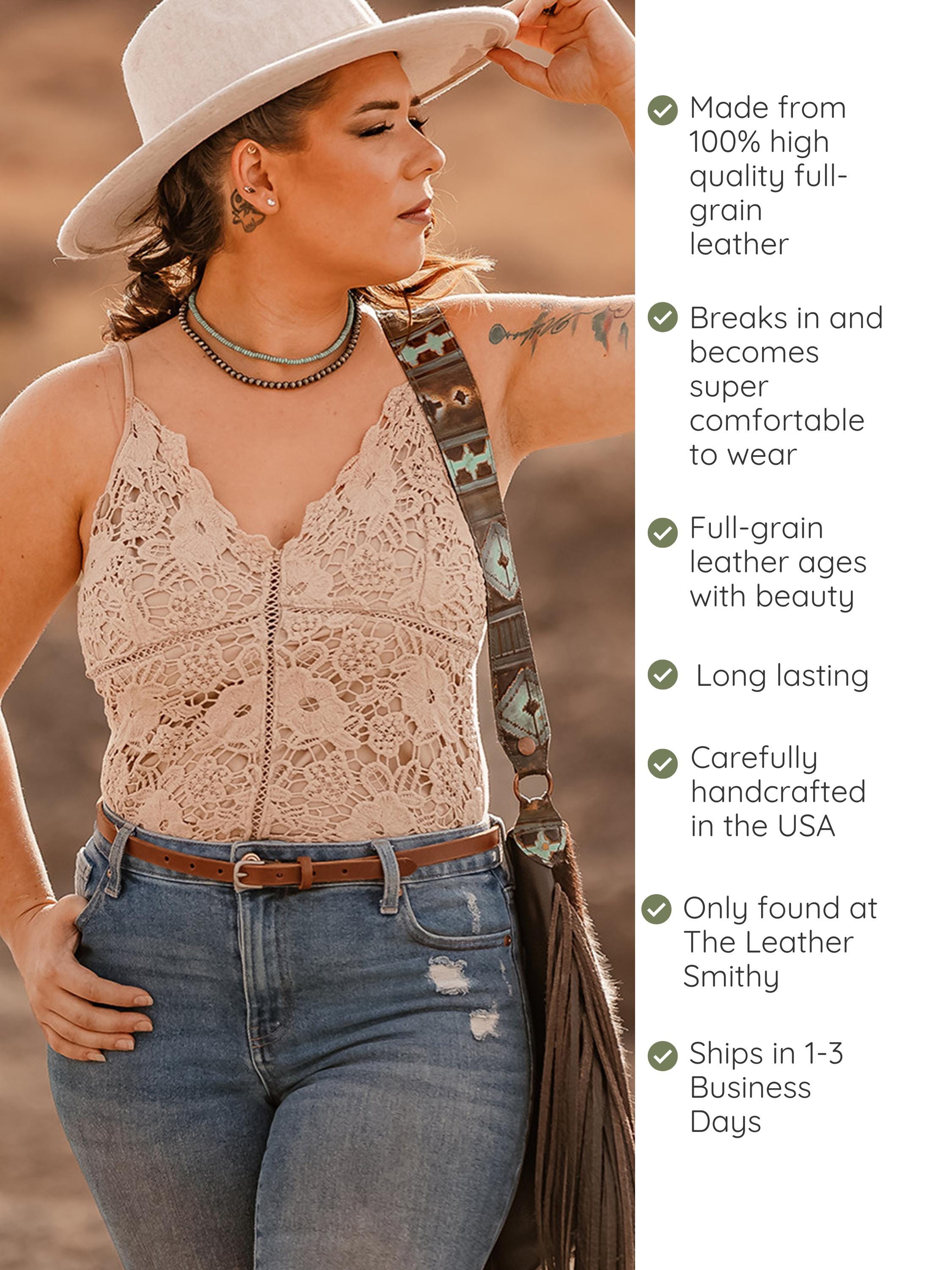 2842 Women\'s Leather Belt Skinny Waist Belts Full Grain Vintage Finish Hand Beltiscool Women main image 2