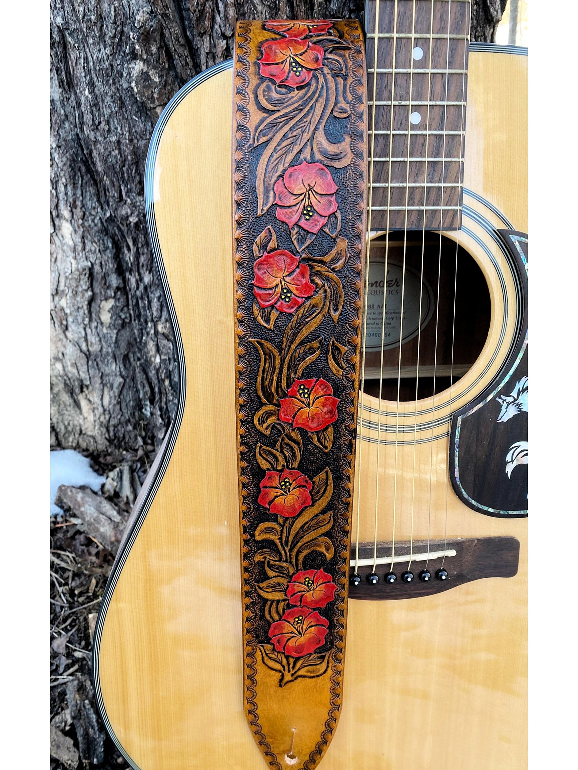 Custodia Chitarra Acustica LEKATO Tracolla Per Chitarra Imbottita In Neoprene Estremitu00e0 In Vera Plettri Chitarra - Foto 6