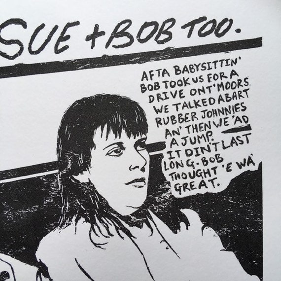 Rita Sue and Bob Too, Sonic Youth Goo Screenprint - Etsy New Zealand