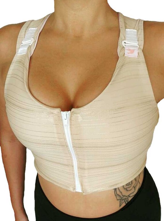 Breast Augmentation bra Post Surgery compression brasports | Etsy