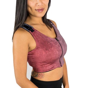 Post Surgical Comfortable Compression Front Closure Bra for Breast  Augmentation Implants Mastectomy Reconstruction Champagne -  Canada