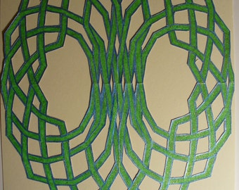 Celtic Tree of Life, oval #2