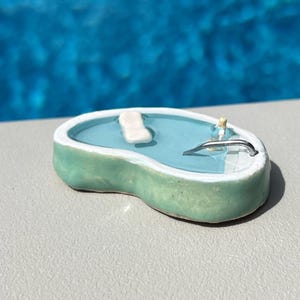 Mini Swimming Pool kidney shaped ceramic Cool Pool #247
