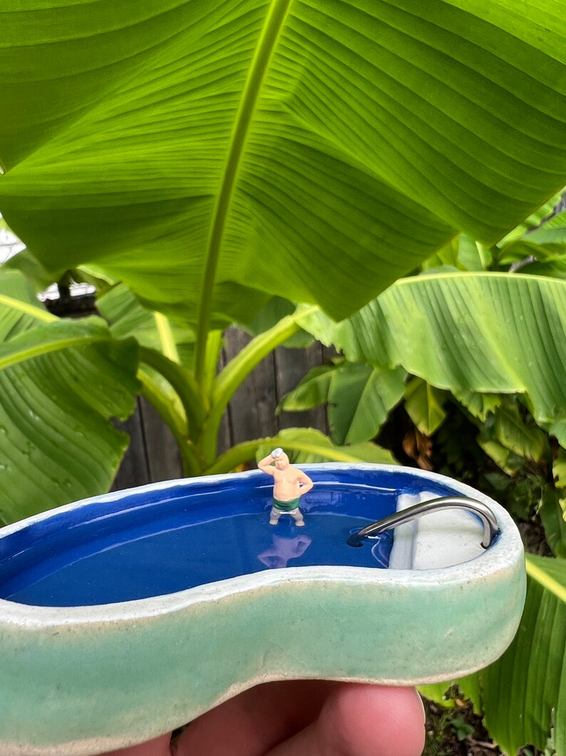 Mini Swimming Pool Ceramic Cool Pool #232 - Etsy