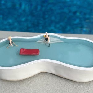 Swimming Pool sculpture ceramic Cool Pool #251