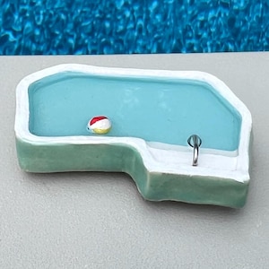 Swimming Pool sculpture ceramic Cool Pool #255