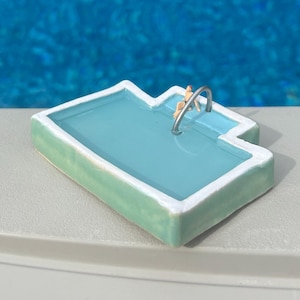 Mini Swimming Pool sculpture ceramic Cool Pool #253