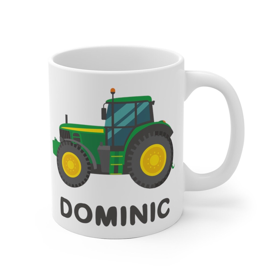 Childrens Personalised Tractor Mug Birthday Boy Gift Etsy
