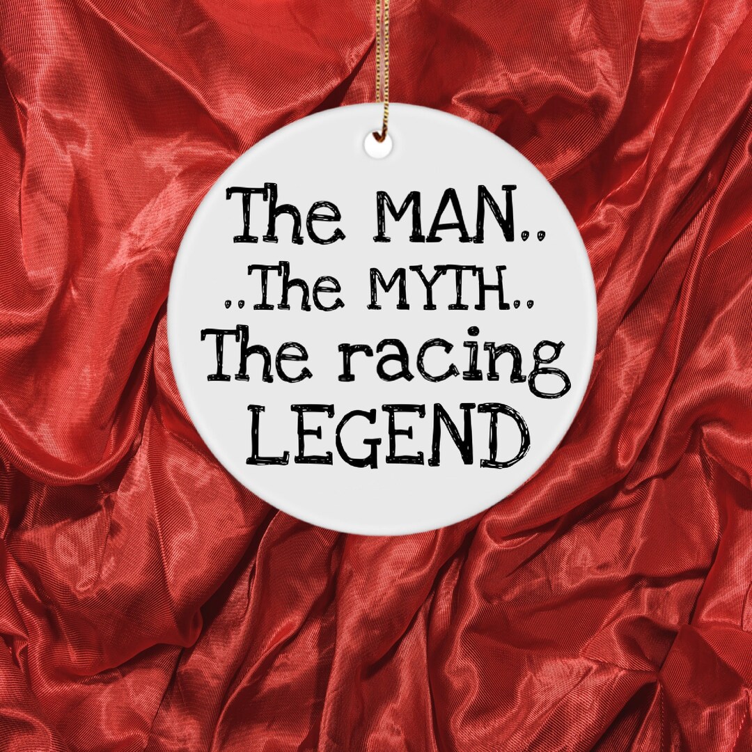 Racing Ornament, Racing Gifts, Racing Gifts for Men, Racing Gifts for ...