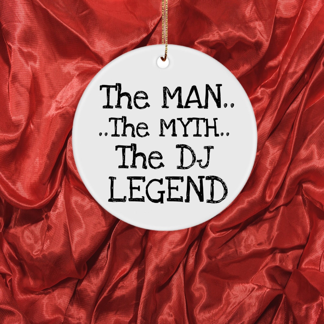 Dj Ornament, Disc Jockey Gift, DJ Gifts for Him, Music Dj Gift, Gift