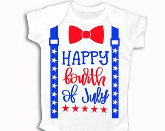 newborn 4th of july boy