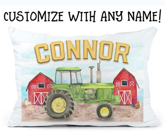 tractor pillow pet
