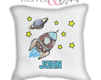 Rocket pillow case | Etsy Rocket pillow case | Etsy