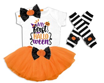 baby girl halloween boutique outfits