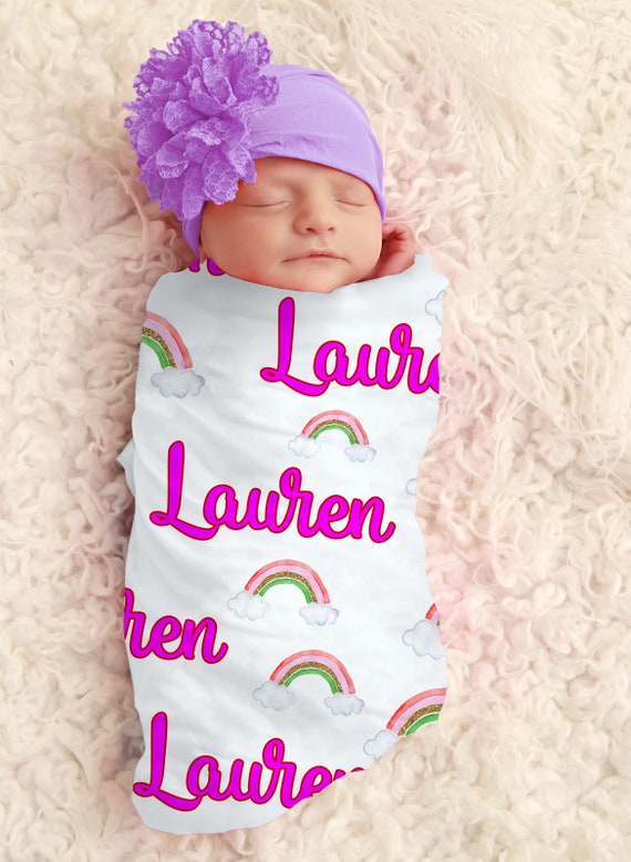 personalized baby wraps