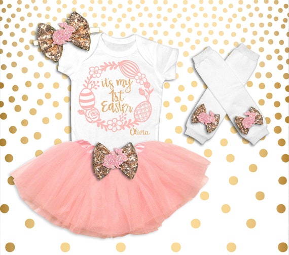 baby 1st easter outfits