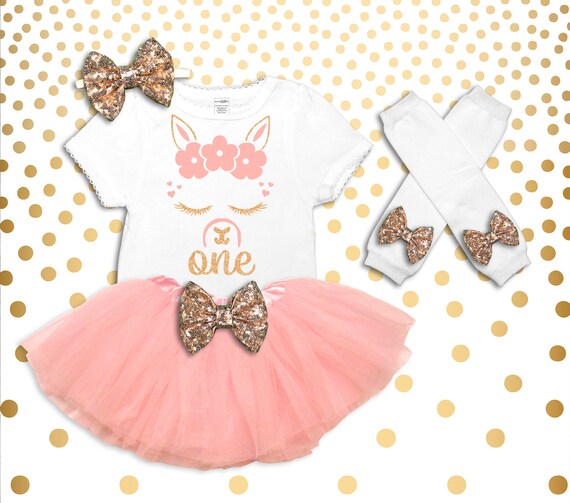 llama first birthday outfit